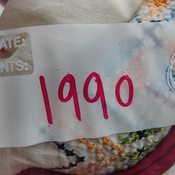 Dolls Point Women Dress Boho Folk Cottagecore 4 Cream Red Embroidered High Low - Picture 14 of 15